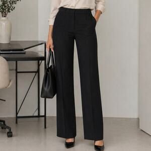 Franne Golde Black High Rise Original Magic Pant Size Petite 12